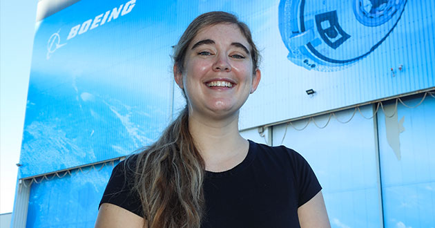 Amy Comeau, part of the CST-100 Starliner team