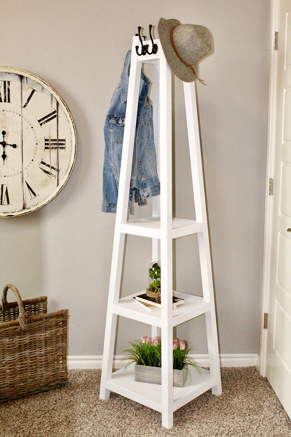 … You can hang your hat on this coat rack.